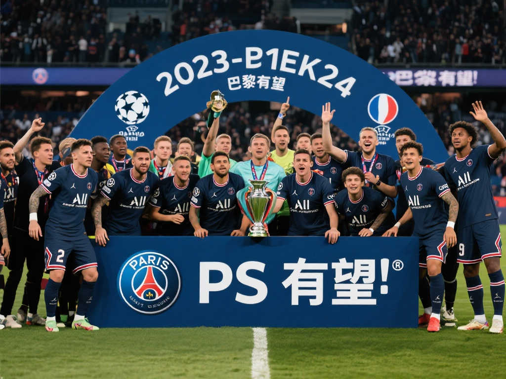 巴黎圣日耳曼法甲封王，剑指欧冠与法国杯双冠！